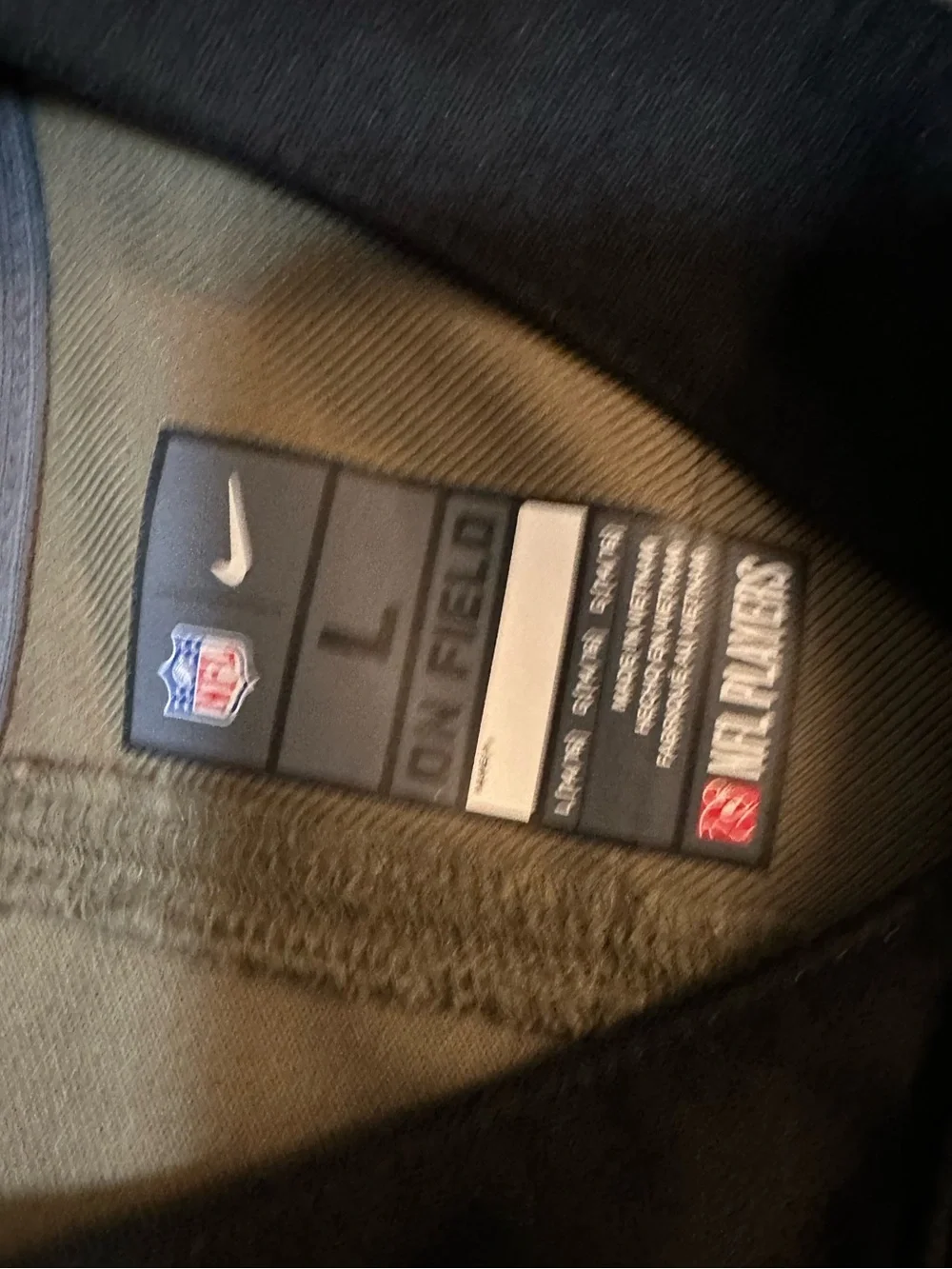Nike NFL On Field Green Bay Packers Aaron Rodgers Salute to Service Jersey